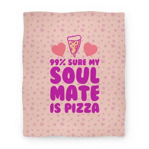 Movie Anime Pizza Soulmate Premium Fleece Sherpa Blanket Perfect And Unique Gifts For Family On Christmas