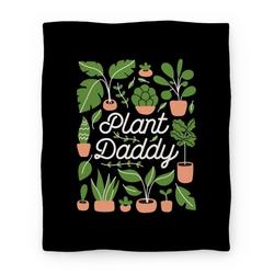 Movie Anime Plant Daddy Premium Fleece Sherpa Blanket Perfect And Unique Gifts For Family On Christmas