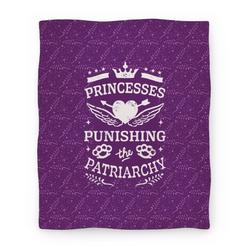 Movie Anime Princesses Punishing The Patriarchy Premium Fleece Sherpa Blanket Perfect Gifts For Family On Christmas