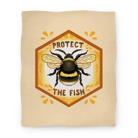 Movie Anime Protect The Fish Premium Fleece Sherpa Blanket Perfect And Unique Gifts For Family On Christmas