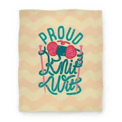Movie Anime Proud Knit Wit Premium Fleece Sherpa Blanket Perfect And Unique Gifts For Family On Christmas