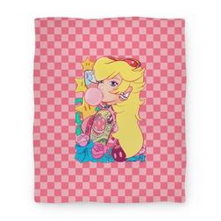 Movie Anime Punk Peach Parody Premium Fleece Sherpa Blanket Perfect And Unique Gifts For Family On Christmas