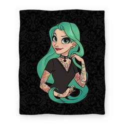 Movie Anime Punk Rapunzel Premium Fleece Sherpa Blanket Perfect And Unique Gifts For Family On Christmas