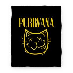 Movie Anime Purrvana Premium Fleece Sherpa Blanket Perfect And Unique Gifts For Family On Christmas Holiday