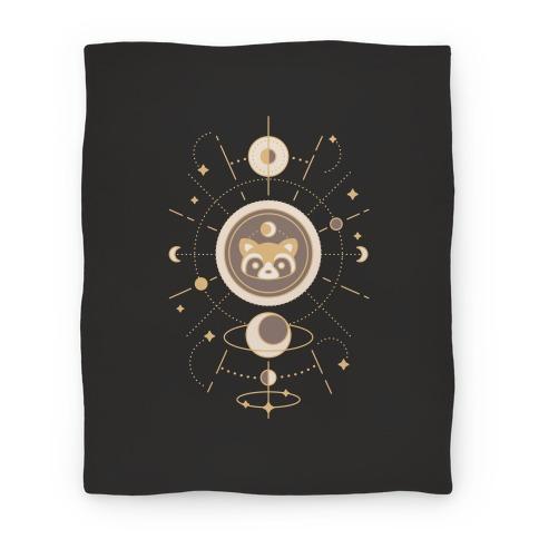 Movie Anime Raccoon Moon Premium Fleece Sherpa Blanket Perfect And Unique Gifts For Family On Christmas