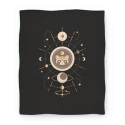 Movie Anime Raccoon Moon Premium Fleece Sherpa Blanket Perfect And Unique Gifts For Family On Christmas