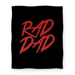 Movie Anime Rad Dad Premium Fleece Sherpa Blanket Perfect And Unique Gifts For Family On Christmas Holiday