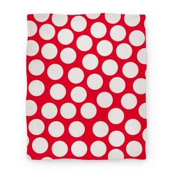 Movie Anime Red Polka Dot Premium Fleece Sherpa Blanket Perfect And Unique Gifts For Family On Christmas