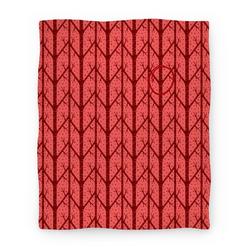 Movie Anime Red Tree Pattern Premium Fleece Sherpa Blanket Perfect And Unique Gifts For Family On Christmas