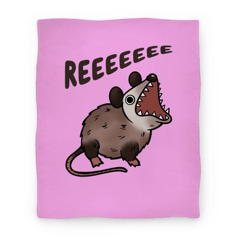 Movie Anime Reeeeeee Possum Premium Fleece Sherpa Blanket Perfect And Unique Gifts For Family On Christmas