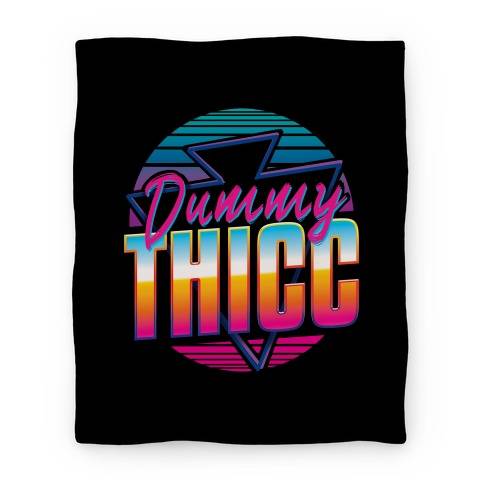 Movie Anime Retro and Dummy Thicc Premium Fleece Sherpa Blanket Perfect And Unique Gifts For Family On Christmas