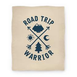 Movie Anime Road Trip Warrior Premium Fleece Sherpa Blanket Perfect And Unique Gifts For Family On Christmas