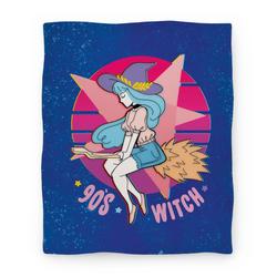 Movie Anime 90's Witch Premium Fleece Sherpa Blanket Perfect And Unique Gifts For Family On Christmas Holiday