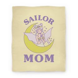 Movie Anime Sailor Mom Premium Fleece Sherpa Blanket Perfect And Unique Gifts For Family On Christmas Holiday