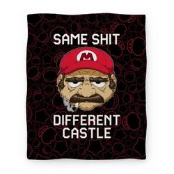 Movie Anime Same Shit Different Castle Premium Fleece Sherpa Blanket Perfect Gifts For Family On Christmas
