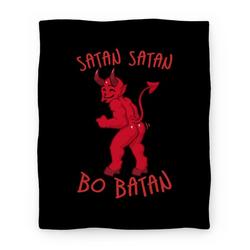 Movie Anime Satan Satan Bo Batan Premium Fleece Sherpa Blanket Perfect And Unique Gifts For Family On Christmas