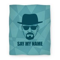 Movie Anime Say My Name Print Premium Fleece Sherpa Blanket Perfect And Unique Gifts For Family On Christmas