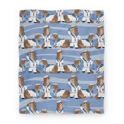 Movie Anime Sea Sailor Otters Premium Fleece Sherpa Blanket Perfect And Unique Gifts For Family On Christmas