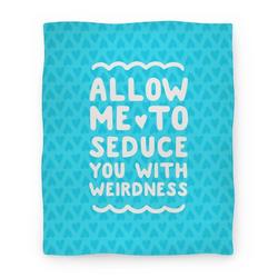 Movie Anime Seduce You With Weirdness Premium Fleece Sherpa Blanket Perfect Gifts For Family On Christmas