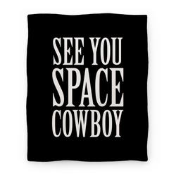 Movie Anime See You Space Cowboy Premium Fleece Sherpa Blanket Perfect And Unique Gifts For Family On Christmas