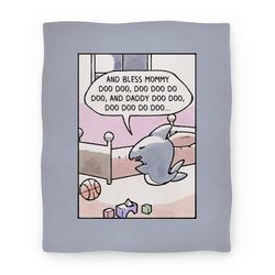 Movie Anime Shark Prayers Doo Doo Premium Fleece Sherpa Blanket Perfect And Unique Gifts For Family On Christmas
