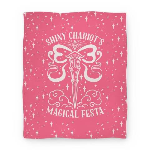 Movie Anime Shiny Chariot's Magical Festa Premium Fleece Sherpa Blanket Perfect Gifts For Family On Christmas