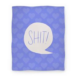 Movie Anime Shit Exclamation Premium Fleece Sherpa Blanket Perfect And Unique Gifts For Family On Christmas