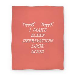 Movie Anime Sleep Deprivation Premium Fleece Sherpa Blanket Perfect And Unique Gifts For Family On Christmas