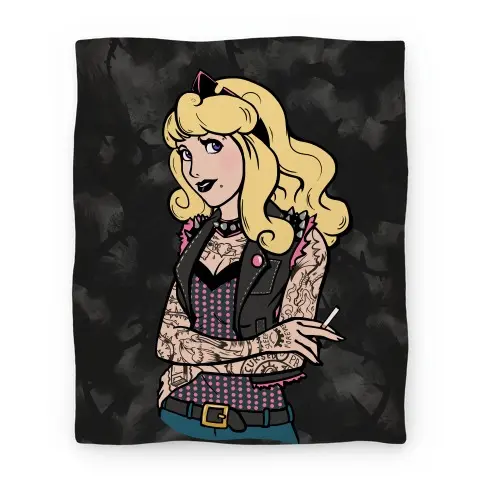 Movie Anime Sleeping Punk Beauty Premium Fleece Sherpa Blanket Perfect And Unique Gifts For Family On Christmas