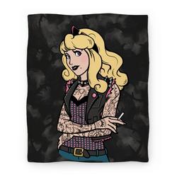 Movie Anime Sleeping Punk Beauty Premium Fleece Sherpa Blanket Perfect And Unique Gifts For Family On Christmas