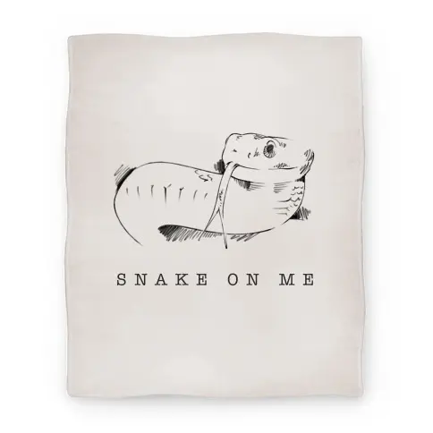 Movie Anime Snake On Me Premium Fleece Sherpa Blanket Perfect And Unique Gifts For Family On Christmas
