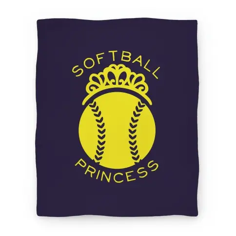 Movie Anime Softball Princess Premium Fleece Sherpa Blanket Perfect And Unique Gifts For Family On Christmas