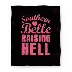 Movie Anime Southern Belle Raising Hell Premium Fleece Sherpa Blanket Perfect Gifts For Family On Christmas