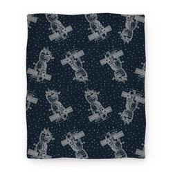 Movie Anime Soyuz-TMA Cross Section Premium Fleece Sherpa Blanket Perfect Gifts For Family On Christmas