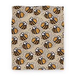 Movie Anime Space Bees Premium Fleece Sherpa Blanket Perfect And Unique Gifts For Family On Christmas Holiday