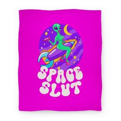 Movie Anime Space Slut Premium Fleece Sherpa Blanket Perfect And Unique Gifts For Family On Christmas Holiday