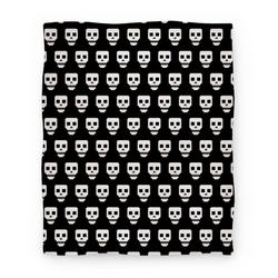 Movie Anime Spoopy Pixel Skull Premium Fleece Sherpa Blanket Perfect And Unique Gifts For Family On Christmas
