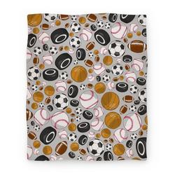 Movie Anime Sports Balls Pattern Premium Fleece Sherpa Blanket Perfect And Unique Gifts For Family On Christmas