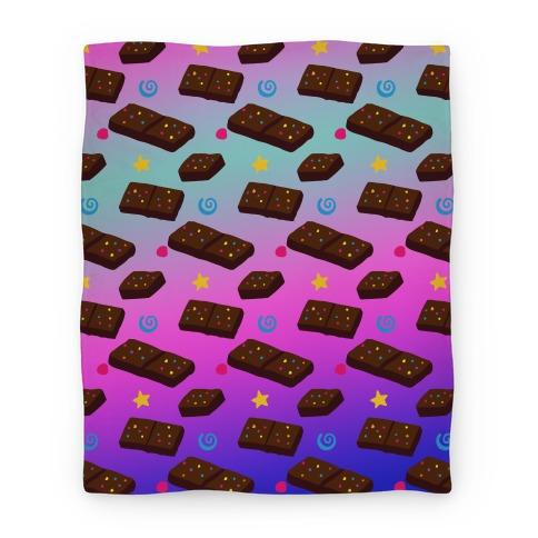 Movie Anime Stellar Brownie Pattern Premium Fleece Sherpa Blanket Perfect Gifts For Family On Christmas