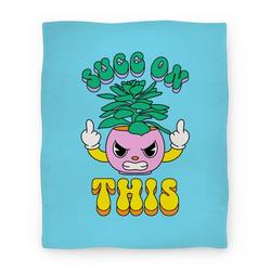 Movie Anime Succ On This Premium Fleece Sherpa Blanket Perfect And Unique Gifts For Family On Christmas