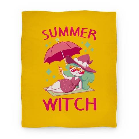 Movie Anime Summer witch Premium Fleece Sherpa Blanket Perfect And Unique Gifts For Family On Christmas
