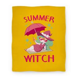 Movie Anime Summer witch Premium Fleece Sherpa Blanket Perfect And Unique Gifts For Family On Christmas