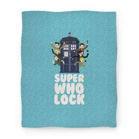 Movie Anime Superwholock Premium Fleece Sherpa Blanket Perfect And Unique Gifts For Family On Christmas