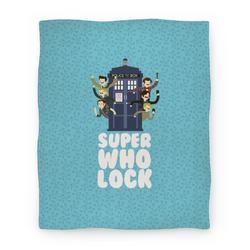 Movie Anime Superwholock Premium Fleece Sherpa Blanket Perfect And Unique Gifts For Family On Christmas