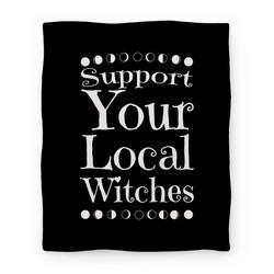 Movie Anime Support Your Local Witches Premium Fleece Sherpa Blanket Perfect Gifts For Family On Christmas