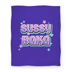 Movie Anime Sussy Baka Premium Fleece Sherpa Blanket Perfect And Unique Gifts For Family On Christmas Holiday