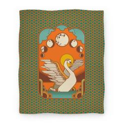 Movie Anime Swan Lake Premium Fleece Sherpa Blanket Perfect And Unique Gifts For Family On Christmas Holiday