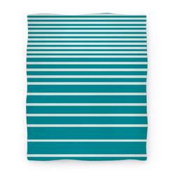 Movie Anime Teal Stripe Premium Fleece Sherpa Blanket Perfect And Unique Gifts For Family On Christmas