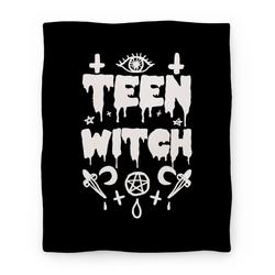 Movie Anime Teen Witch Premium Fleece Sherpa Blanket Perfect And Unique Gifts For Family On Christmas Holiday