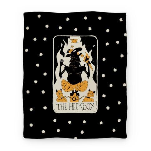 Movie Anime The Heckboy Tarot Card Premium Fleece Sherpa Blanket Perfect Gifts For Family On Christmas